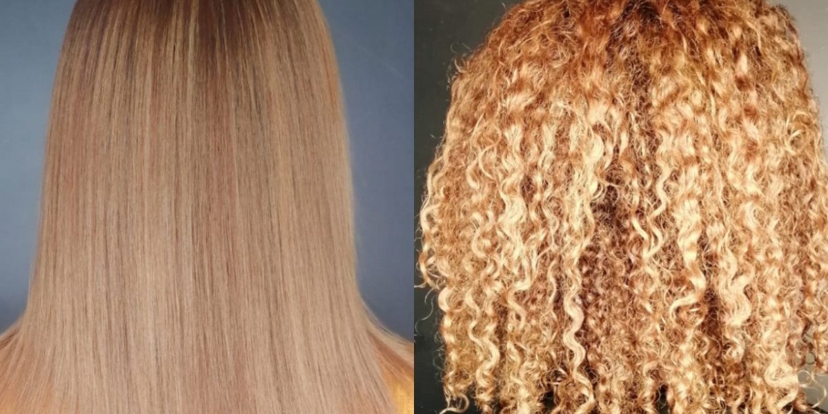 Evolution on naturally curly hair